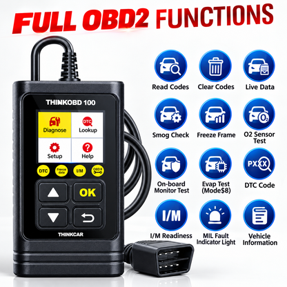OBD2 Scanner Check Engine Light OBD Code Reader Car Diagnostic Auto Scan Tool US
