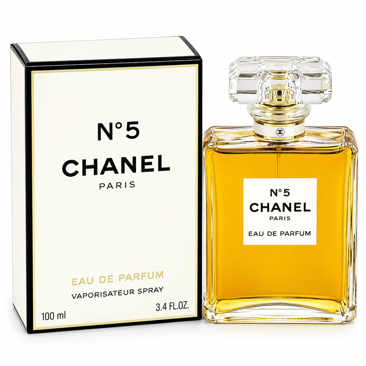 CHANEL No 5 Paris 3.4 oz / 100 ml Eau De Parfum EDP Spray for Women NEW, SEALED
