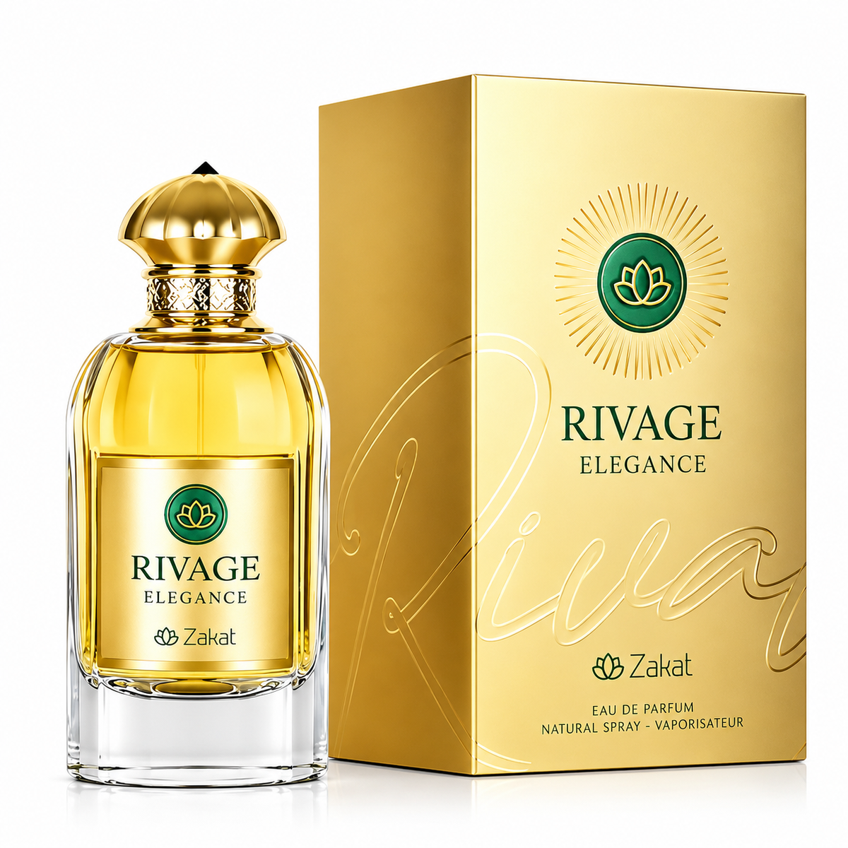 Women Rivage Elegance by Zakat Eud De Parfum 3.4 FL OZ.