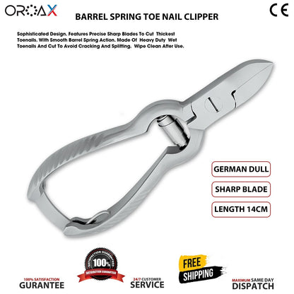 Best Toe Nail Clippers Toenail Heavy Duty Thick Nails Side Pro-Cuts Podiatrist