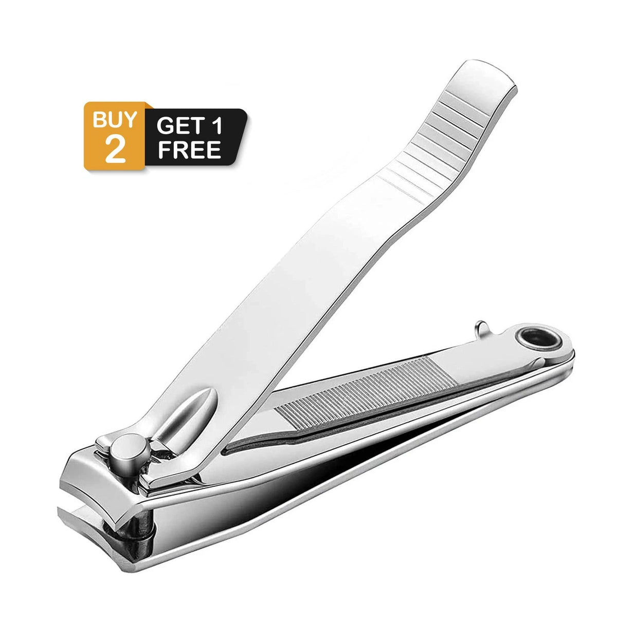 Professional Stainless Steel Toe Nail Clippers Curved Edge Cut Style