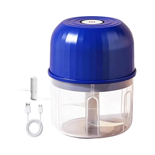 Electric Mini Garlic Chopper Portable Food Processor For Onion Vegetable Meat