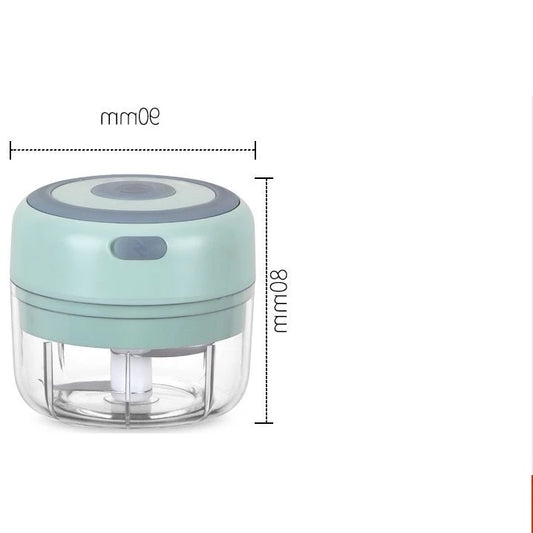 Portable Mini Electric Food Chopper USB Garlic Onion Vegetable Cutter
