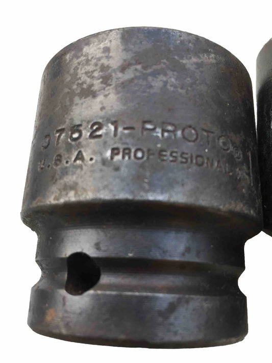 S•K Proto 3 Pc 3/4” Dr Shallow Impact Sockets 6 Pt USA Made